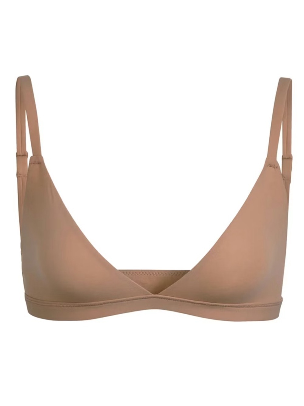 🌻NEW w/tag SKIMS Fits Everybody Triangle Bralette Sienna Wireless Stretch Small